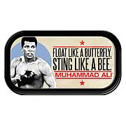 Muhammad Ali Float Like a Butterfly Mini Tin Sign